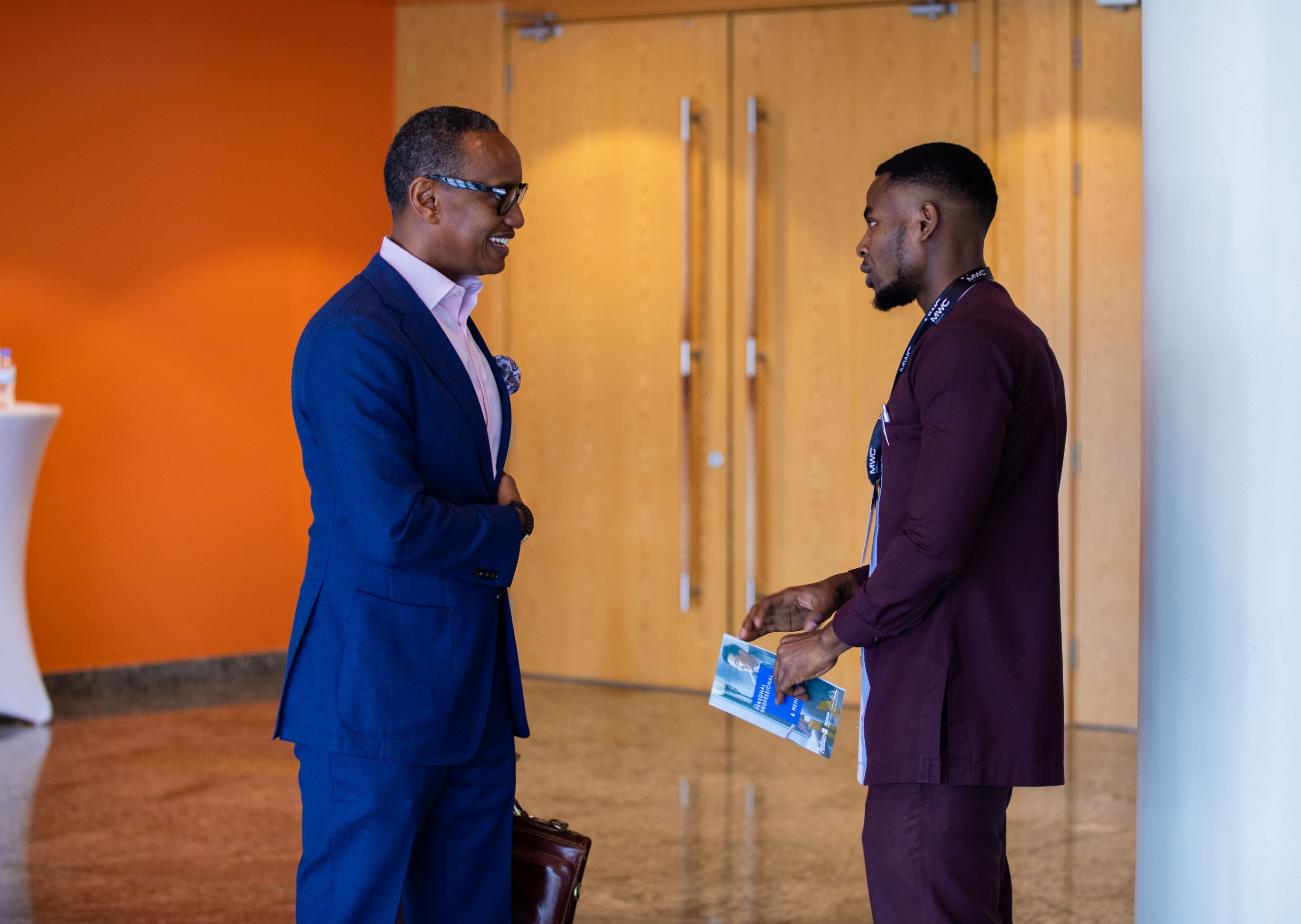 Entrepreneurs collaborating